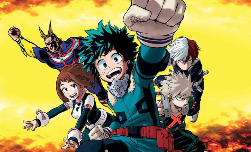 My Hero Academia termine déjà son nouveau film - Batman Univers