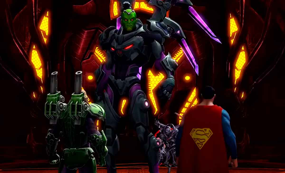 Superman et Lex Luthor doivent unir leurs forces contre Brainiac dans la nouvelle extension de l'univers DC en ligne