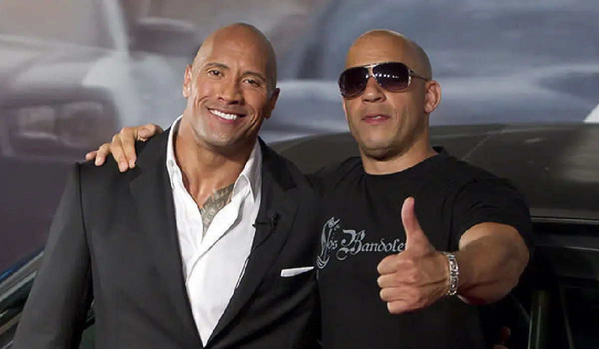 Vin Diesel et les salutations à Dwayne Johnson aux Golden Globes Dwayne Johnson a répondu durement à Vin Diesel