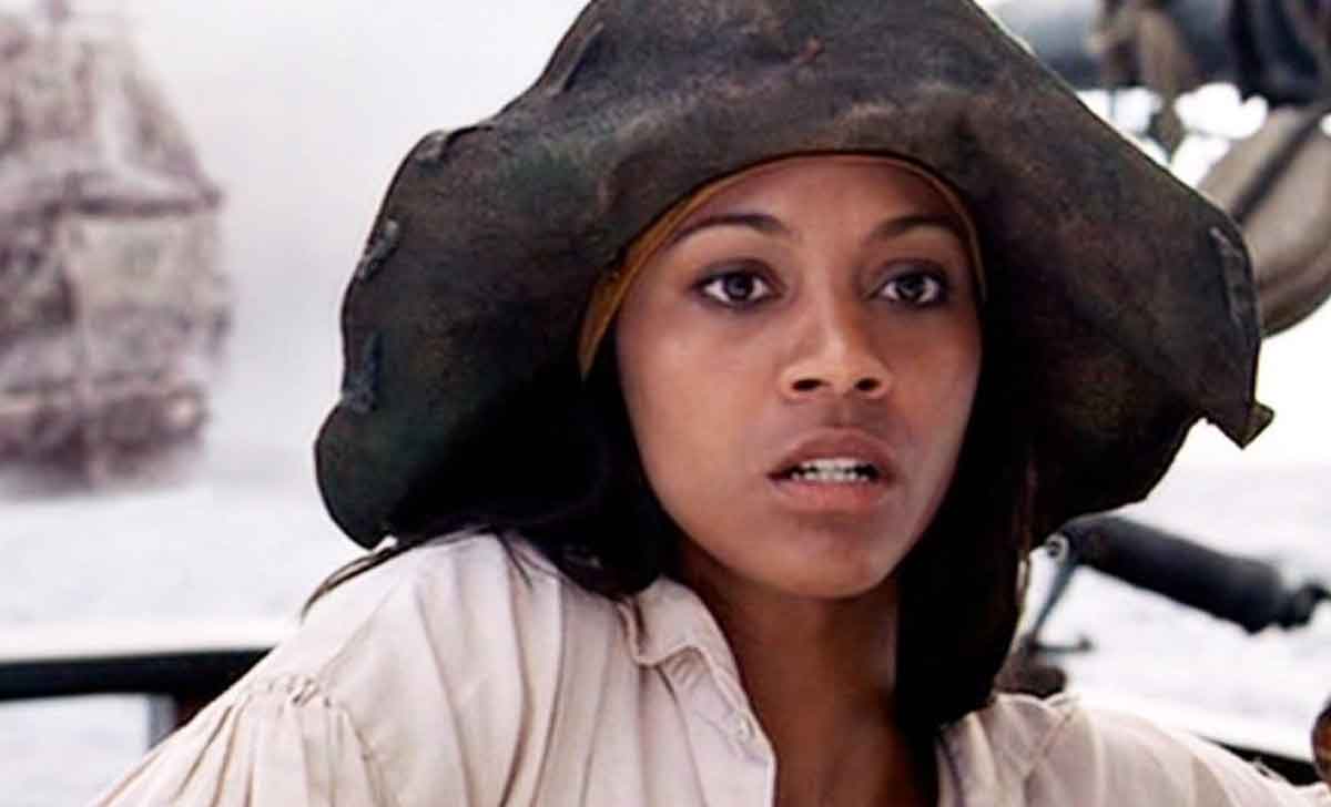 Zoe Saldaña d'Avatar réclame plus de récompenses pour ses performances CGI Zoé Saldana dans Pirates des Caraïbes