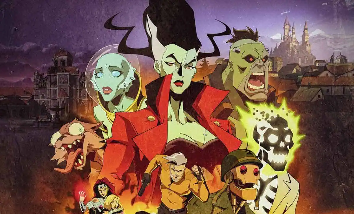 David Harbour veut jouer Frankenstein en live action affiche des commandos de créatures