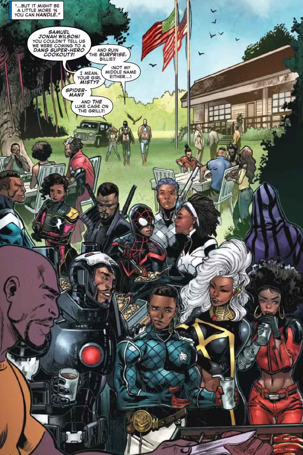 Marvel a un aperçu parfait avant Captain America : Brave New World Sam Wilson : Capitaine Amérique #1 (Marvel Comics)