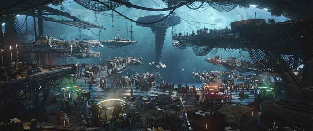 Star Wars : Curiosités de l'équipage squelette : les détails que vous avez négligés cadre d'équipage squelette