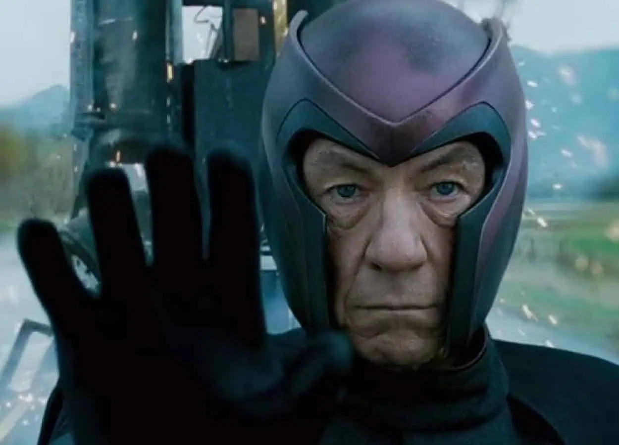 Magneto joué par le légendaire Sir Ian McKellen