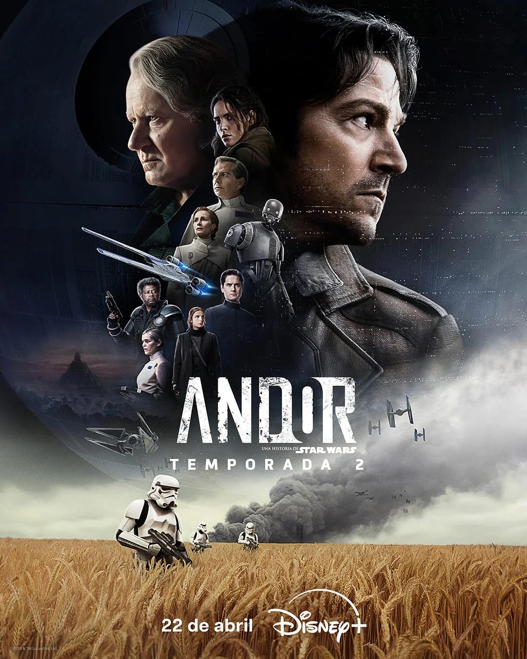 Affiche de la saison 2 de «Andor» (Image: Disney)