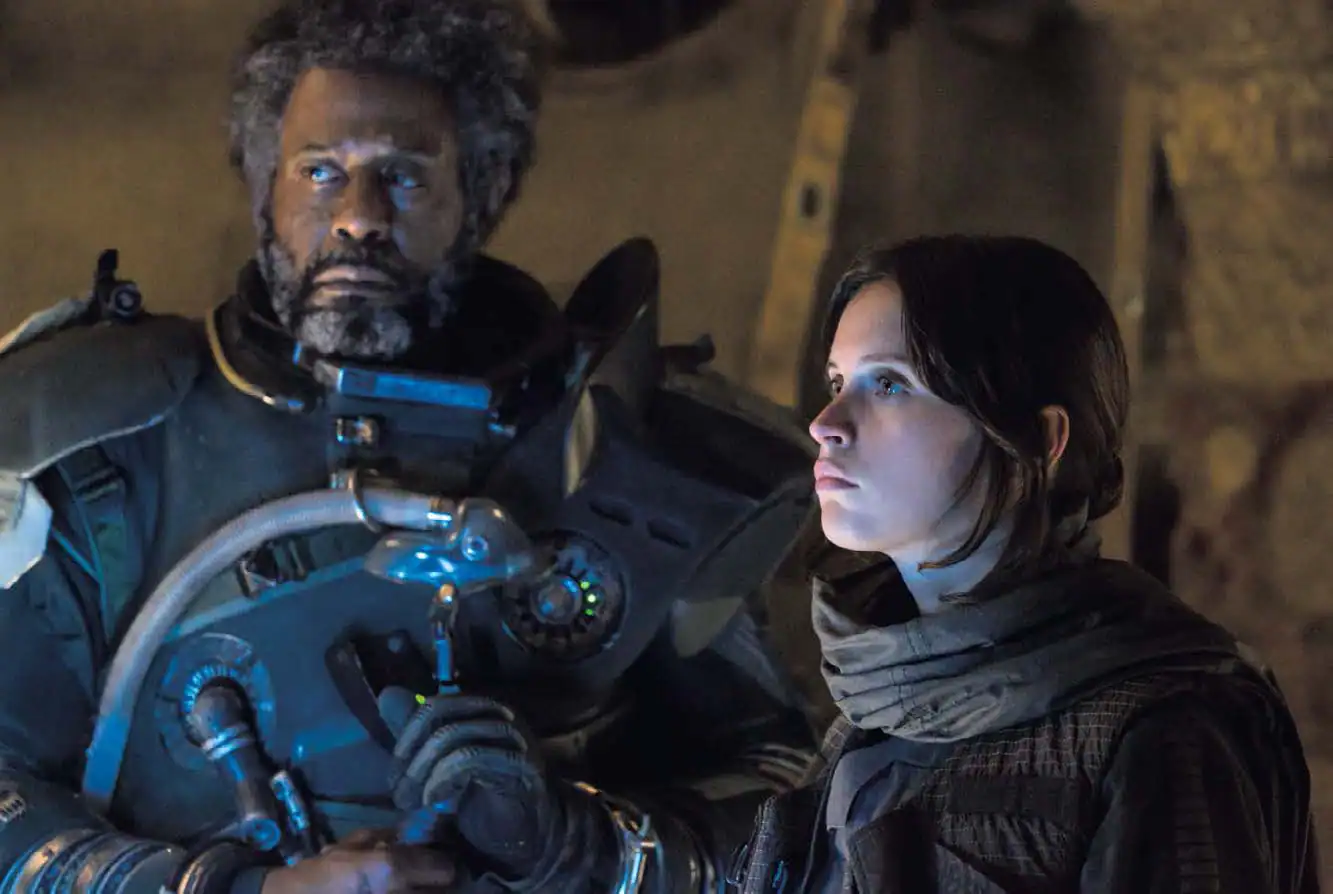 Jyn Erso et Saw Gerrera