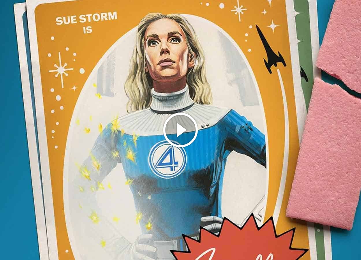 Ils filtrent la scène post-critique des quatre fantastiques et c'est une barbarie