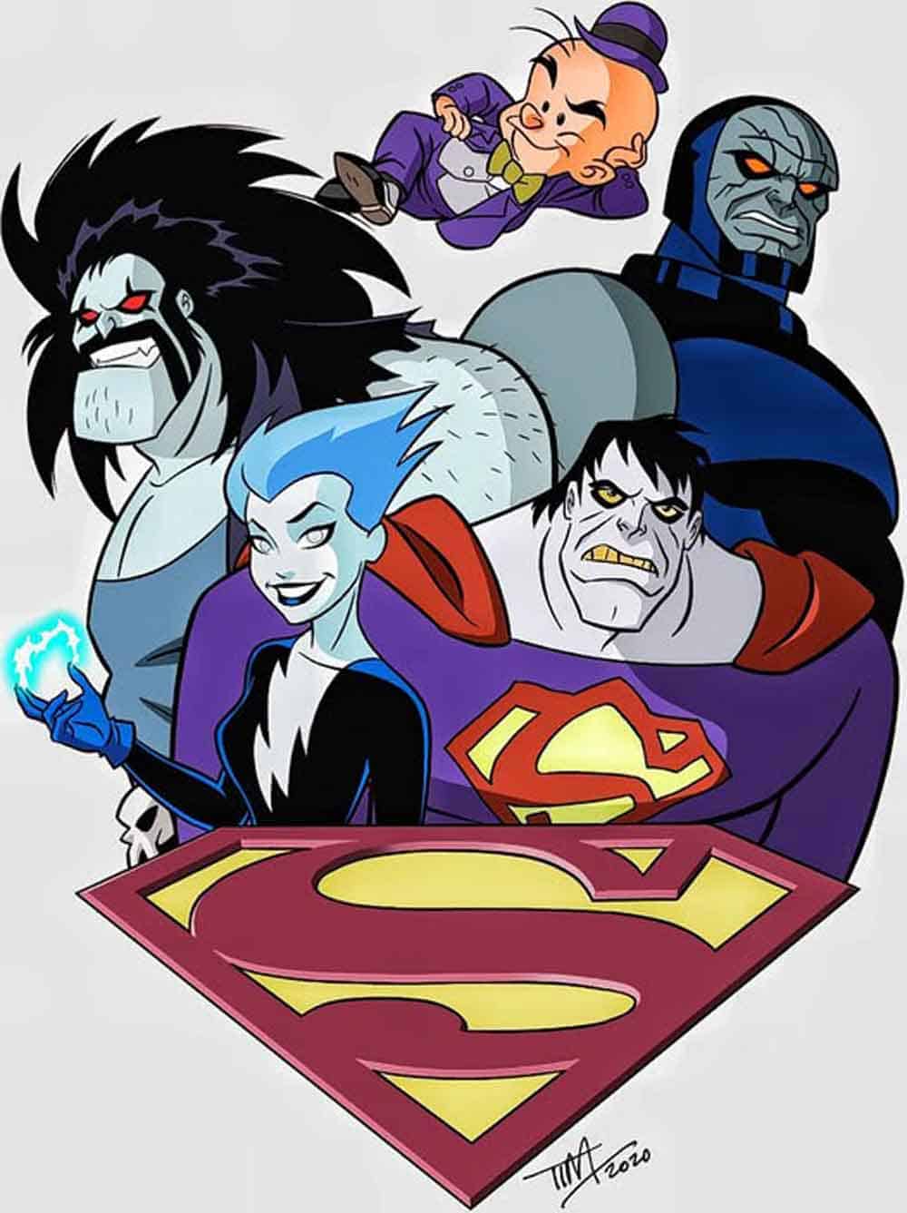SUPERMAN TAS VILLAINS