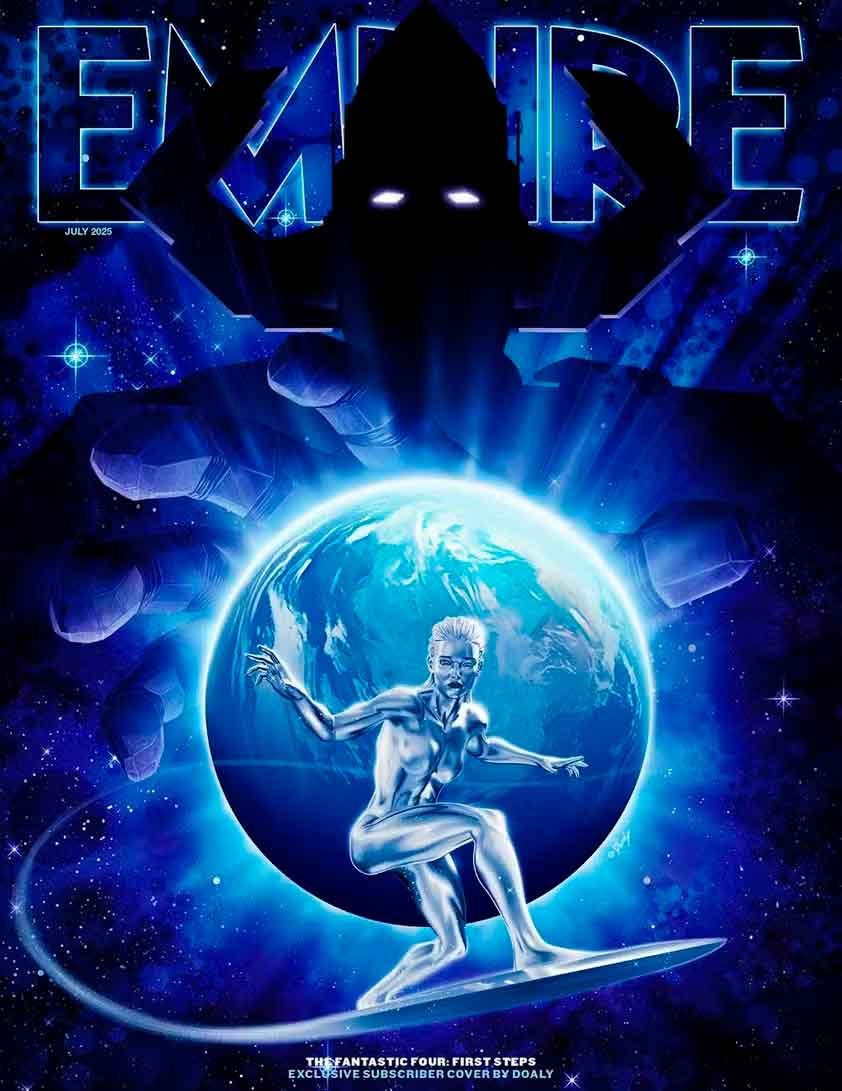 Silver Surfer et Galactus dans les quatre fantastiques