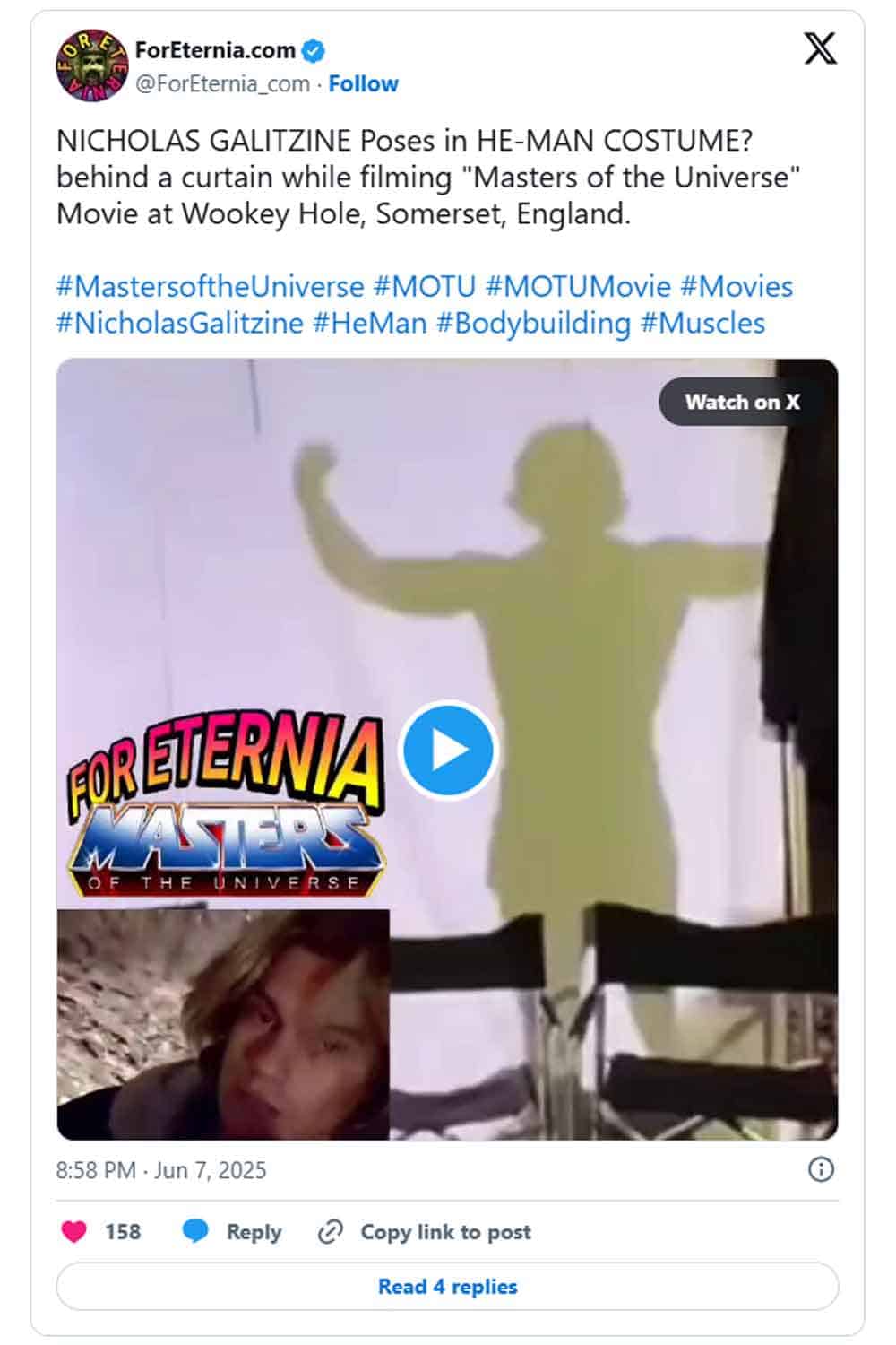 Nicholas galitzine Masters of the Universe