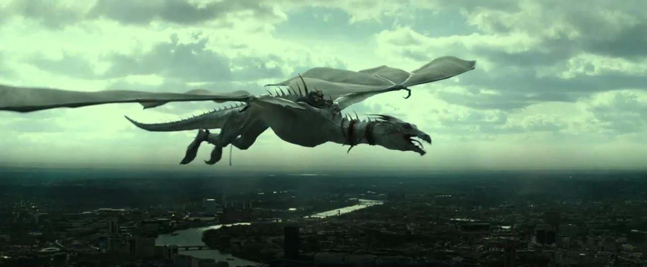 Gringotts Dragon dans «Harry Potter et Death Reliques Part II» (Image: Warner Bros.)