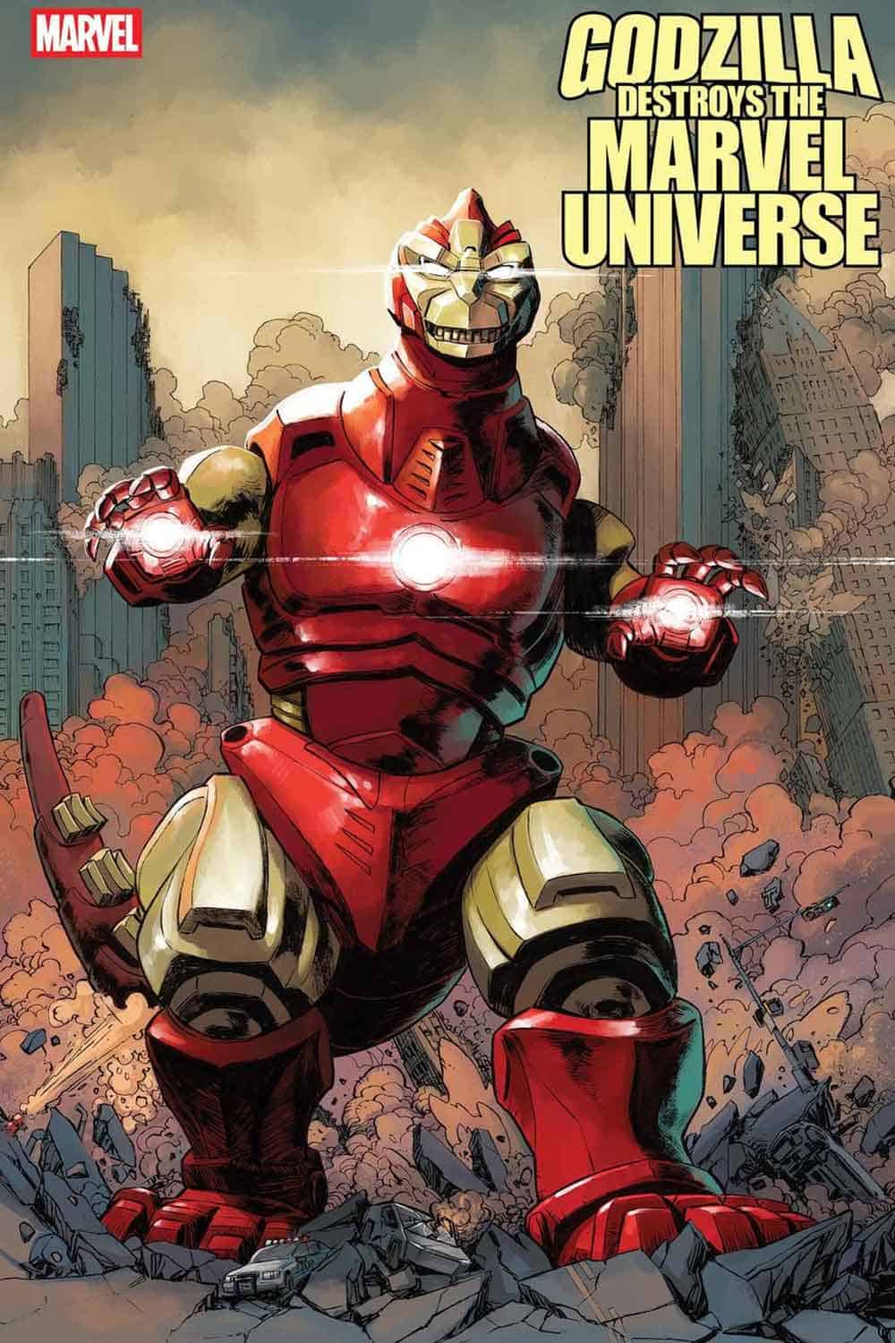 Godzilla détruit l'univers Marvel vs X-Men