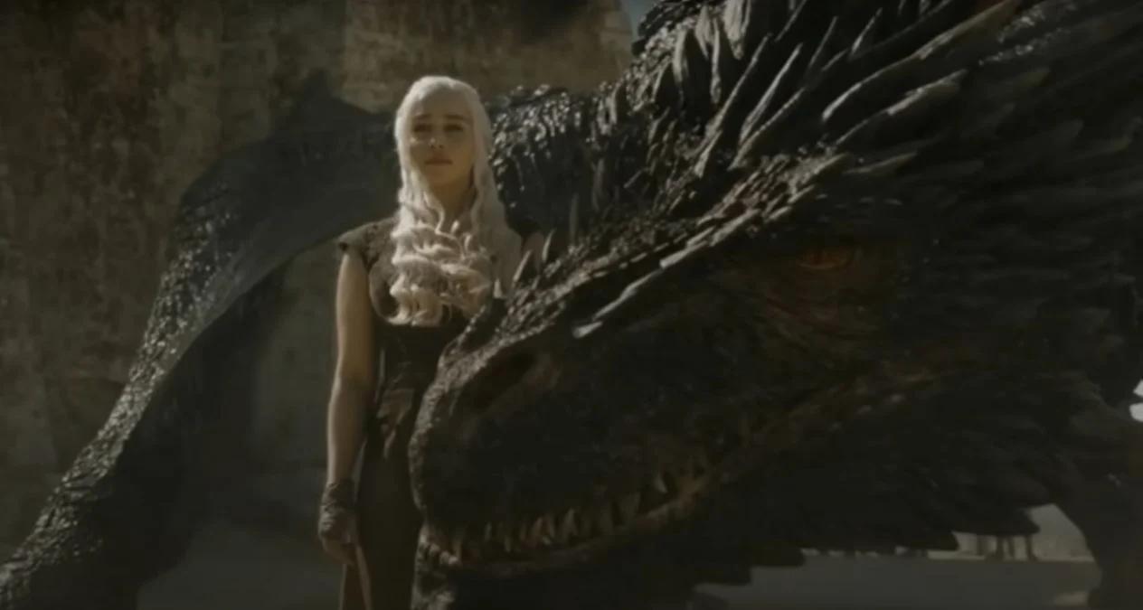 Daenerys et Drogon dans «Game of Thrones» (Image: HBO)