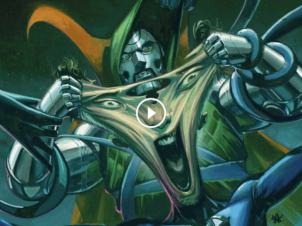 El gran enfrentamiento entre Doctor Doom y Mister Fantástico estalla en One World Under Doom