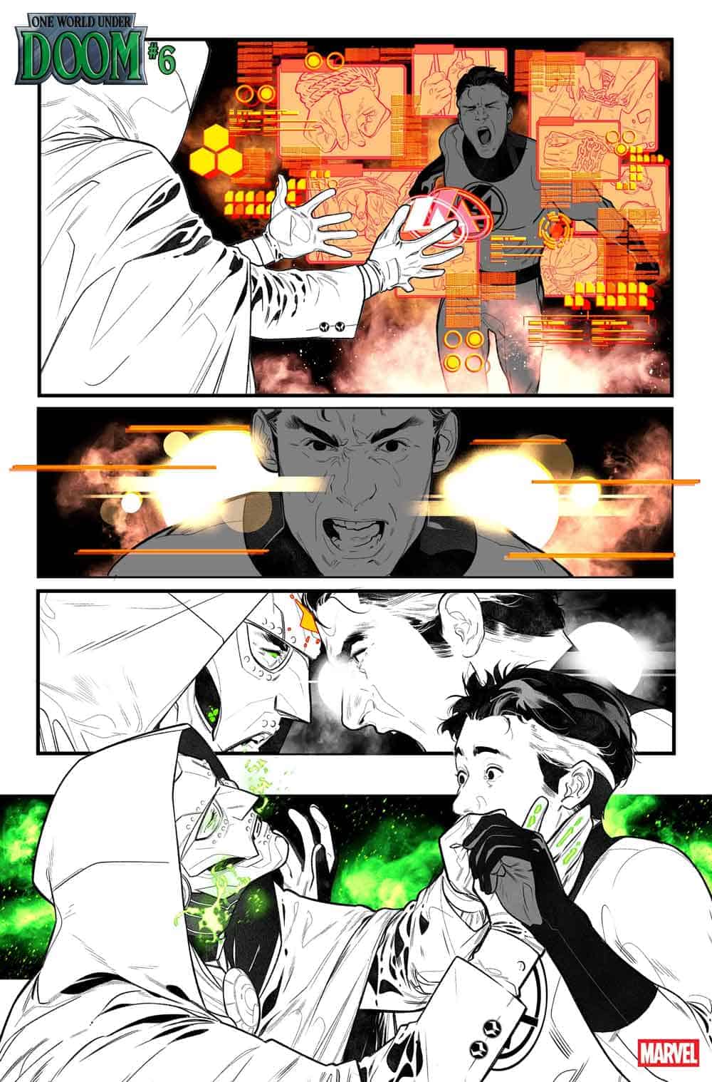 L’affrontement immense entre Doctor Doom et Mister Fantástico éclate dans One World Under Doom