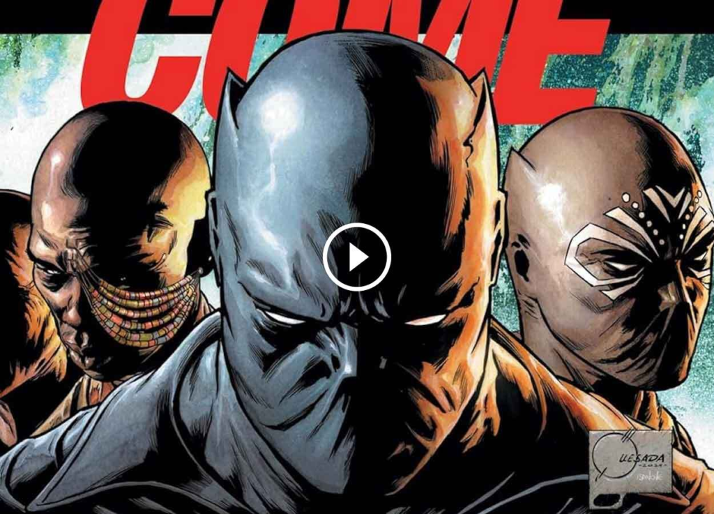 Plus de détails sur le Black Panther Blanco: The Revolution in Marvel