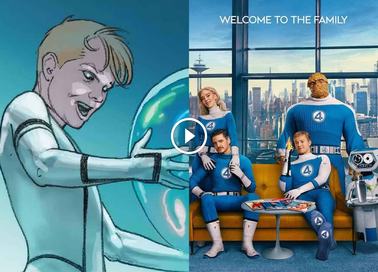 Première image de Franklin Richards dans The Fantastic Four (2025)