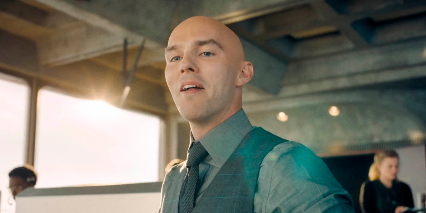 Nicholas Hault comme Lex Luthor dans «Superman» (Image: Warner Bros.)