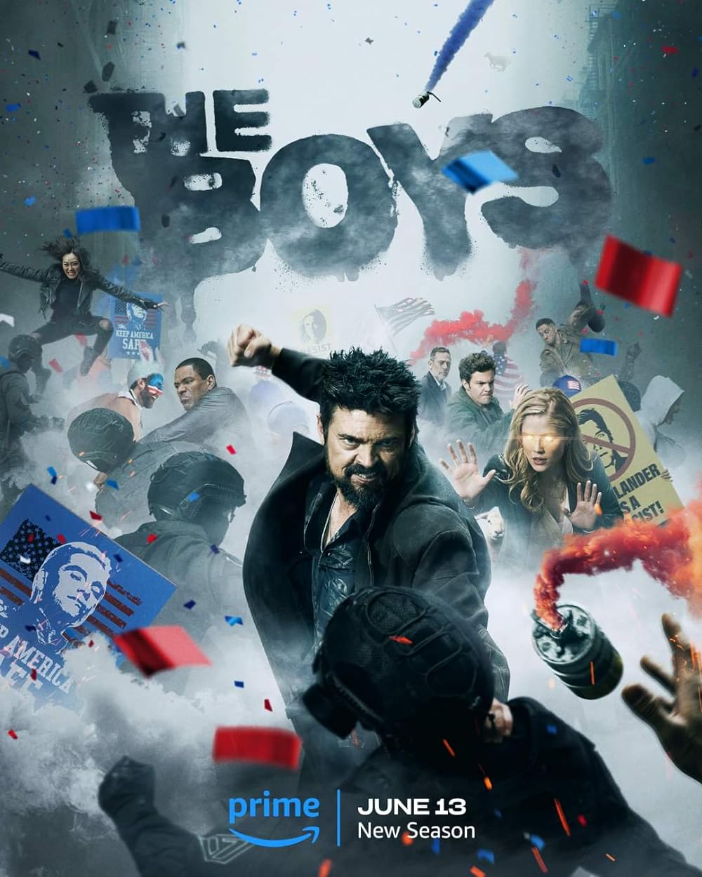 Affiche de la quatrième saison de «The Boys» (Image: IMDB)