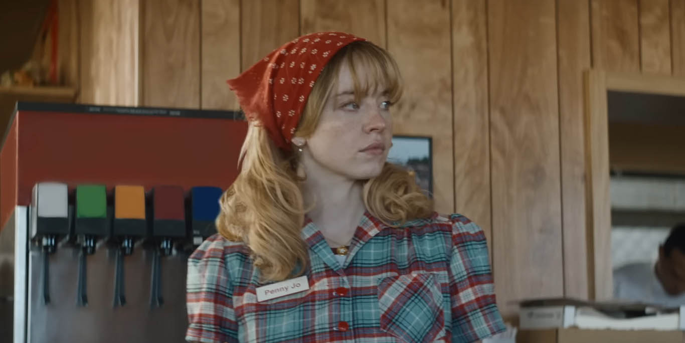 Sydney Sweeney dans « Americana » (image : Lionsgate Movies)