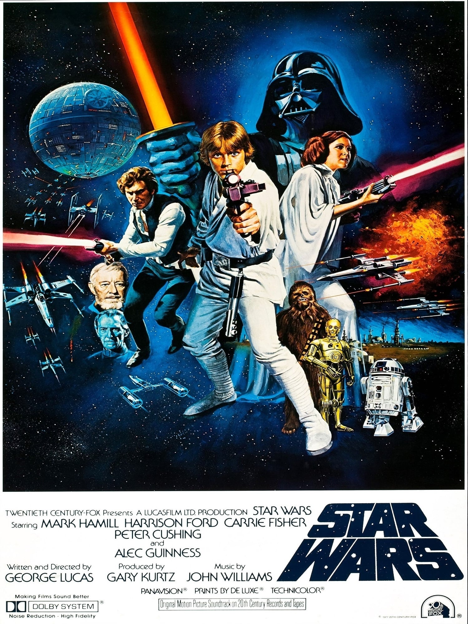 Affiche de « Star Wars : Épisode IV – Un nouvel espoir » (image : IMDb)