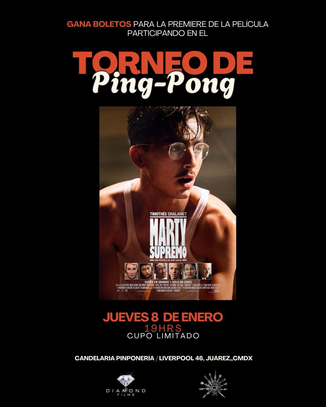 Dans CDMX, il y a une expérience inspirée de « Marty Supremo ». (Photo : Facebook / @Candelaria Pinponería)