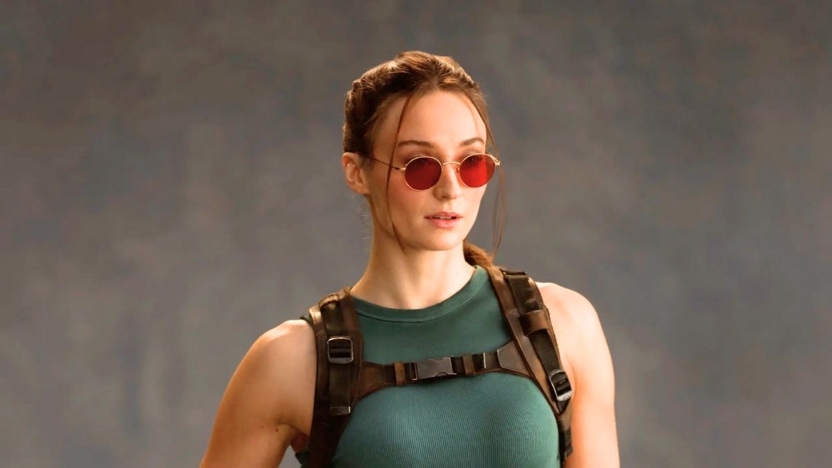 Sophie Turner et Lara Croft