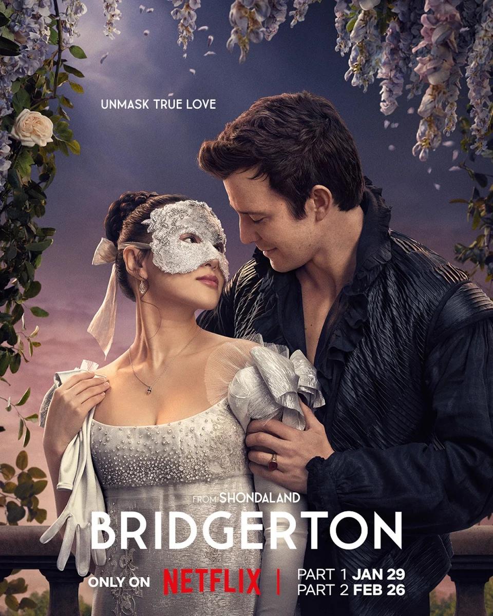 Affiche « Bridgerton 4 » (image : Netflix)