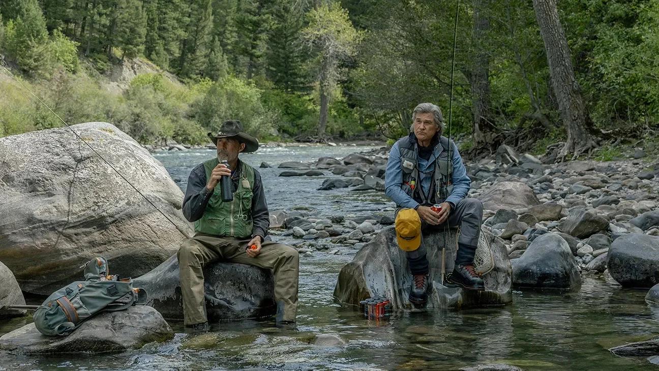 Matthew Fox et Kurt Russell dans « The Madison » (image : Paramount+)