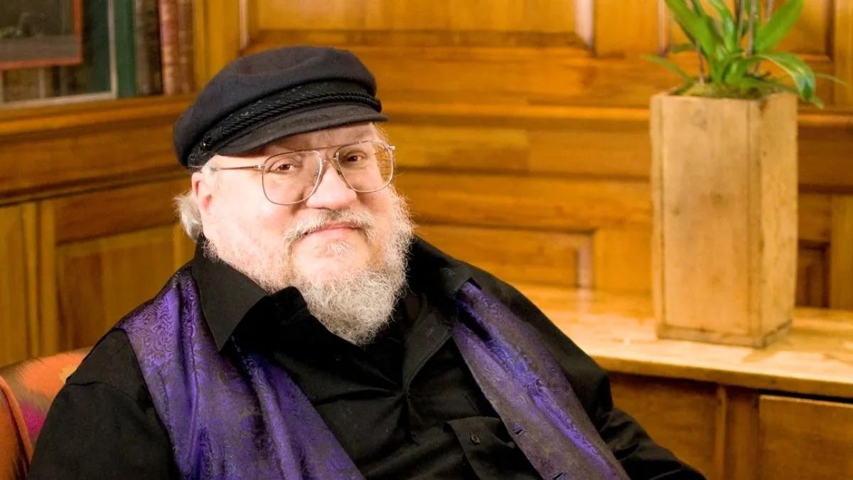 George RR Martin a présenté cette année Le Chevalier des Sept Royaumes sur HBO Max (Photo : X)