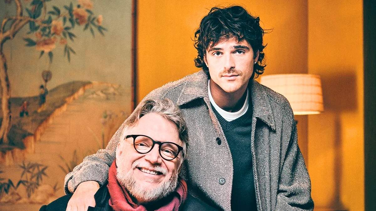 Guillermo del Toro et Jacob Elordi (Photo : The Wrap/Christopher Proctor)