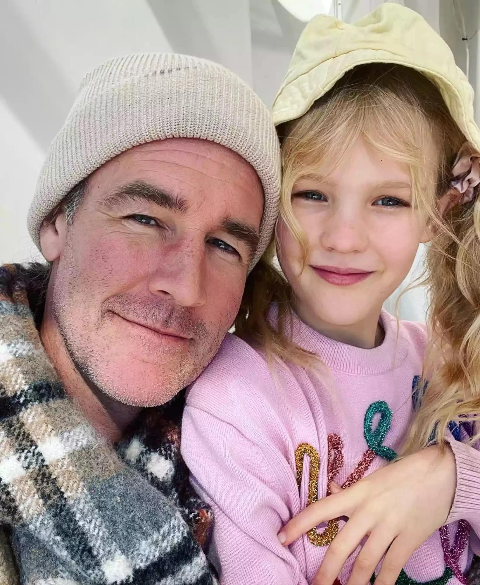 James et Annabel Van Der Beek en 2023 (image : Instagram)