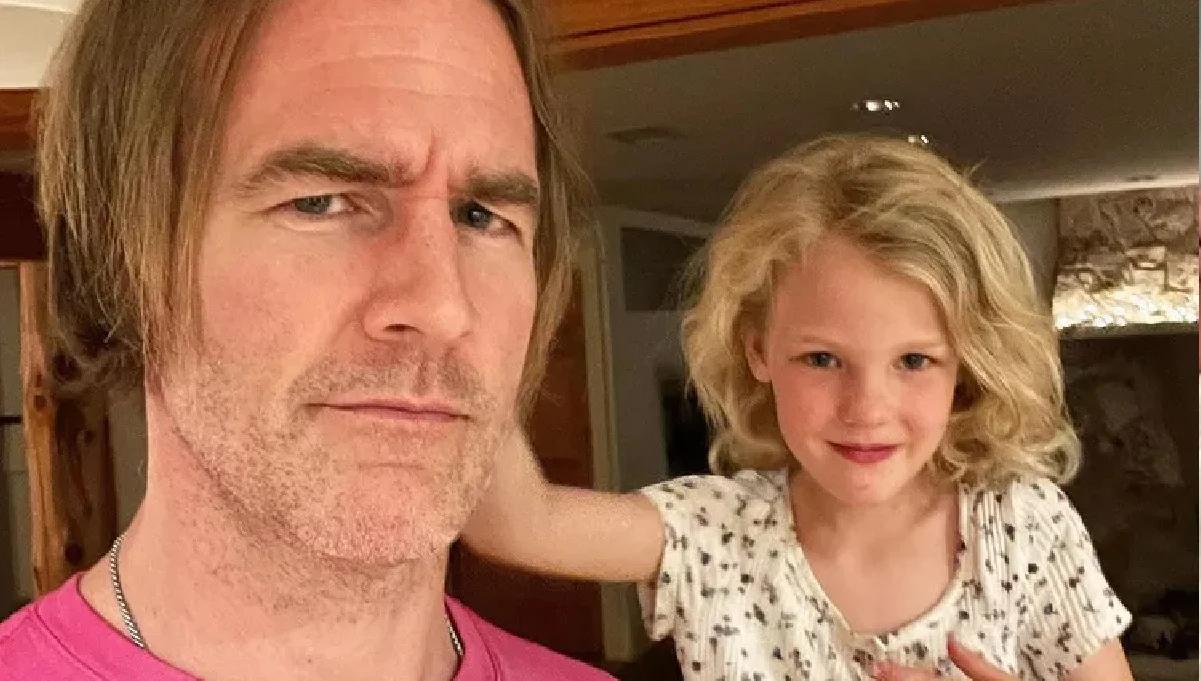 James Van Der Beek et sa fille Annabel Leah (image : Instagram)