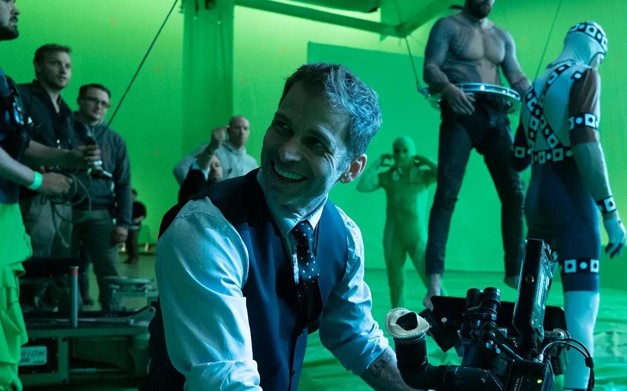 Zack Snyder sur le tournage de