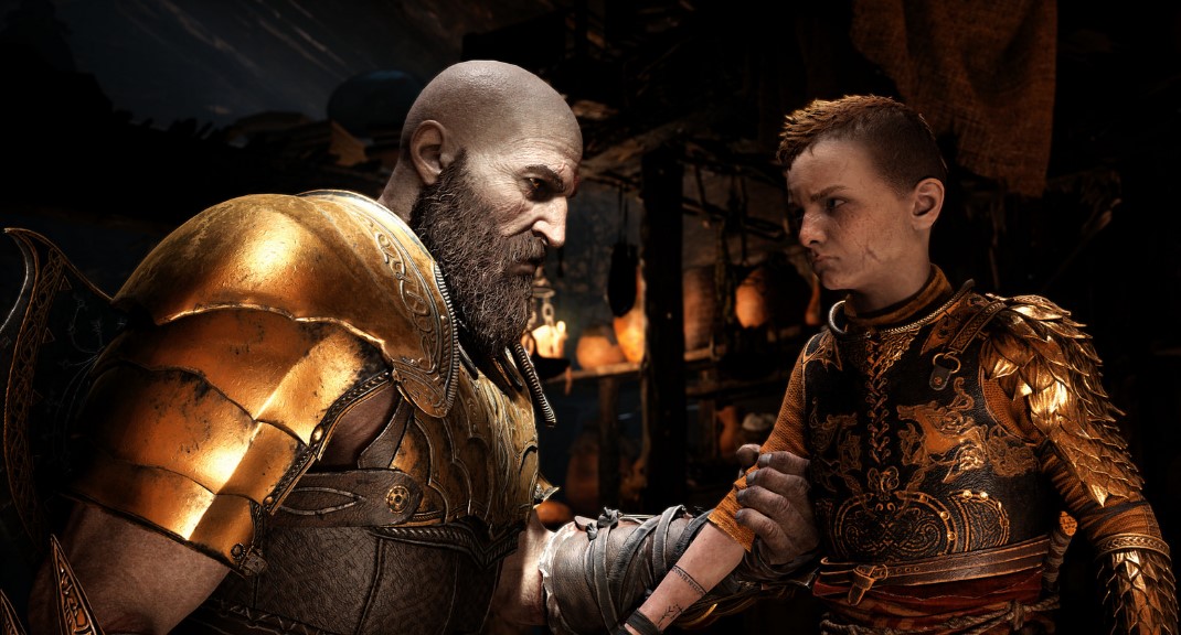 Kratos et Atrée (image : Sony)
