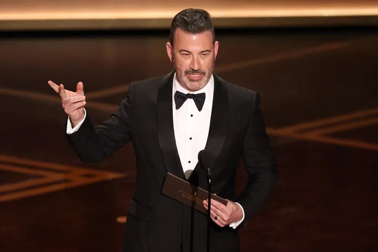 Jimmy Kimmel aux Oscars 2026 (image : Getty)