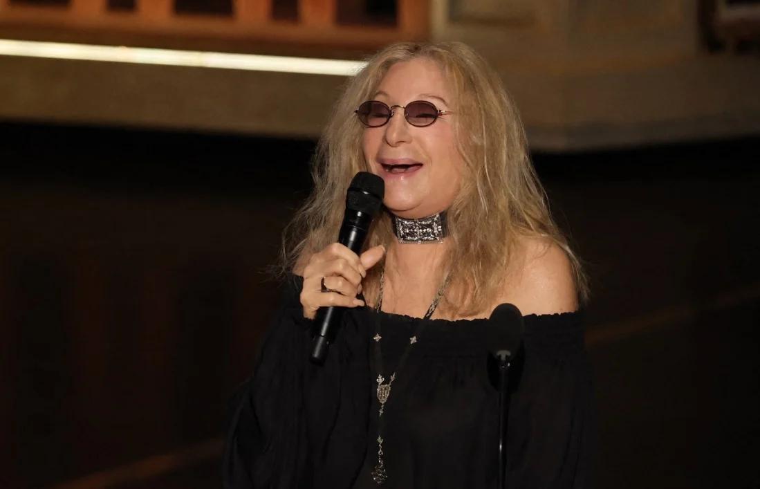 Barbra Streisand à l'hommage à Robert Redford (image : Getty)