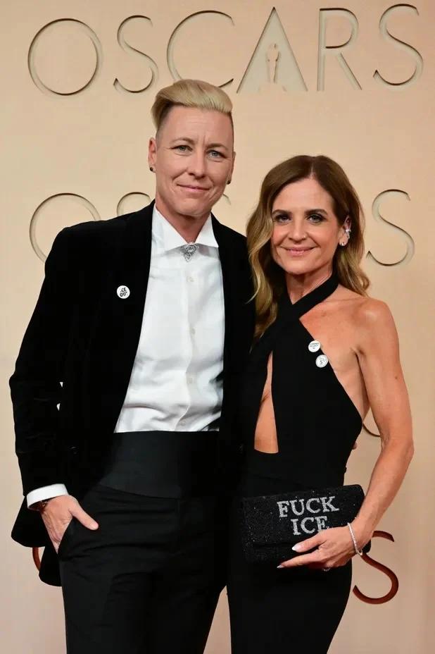 Abby Wambach et Glennon Doyle (image : AFP)