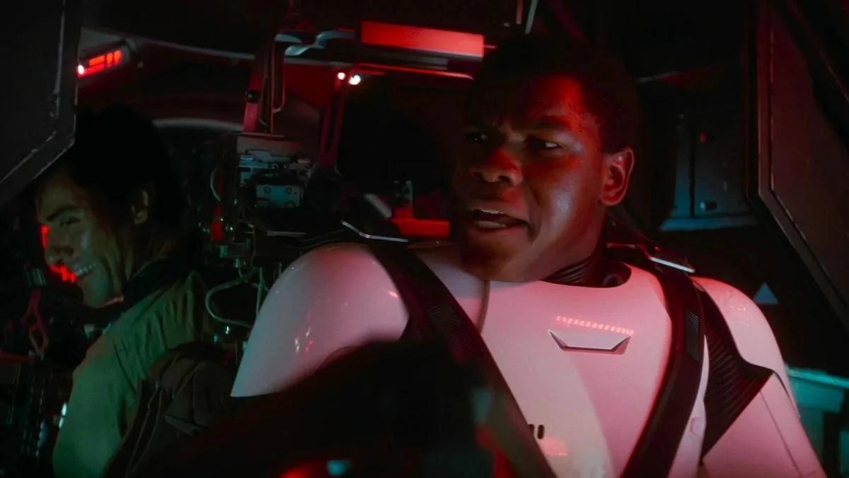 John Boyega dans Star Wars : Le Réveil de la Force