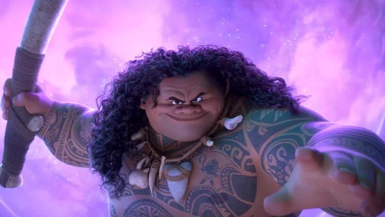Maui dans « Moana 2 » (image : Disney)