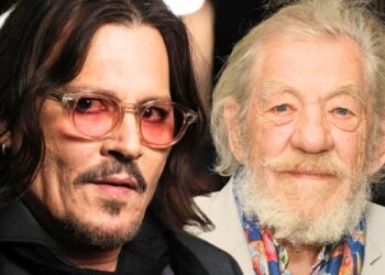 Ian McKellen avoue qu&rsquo;il est « tombé amoureux » de Johnny Depp après avoir travaillé avec lui sur son nouveau film de Noël