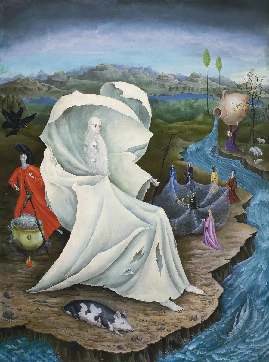 « La tentation de Saint Antoine » de Leonora Carrington (image : Arthive.com)