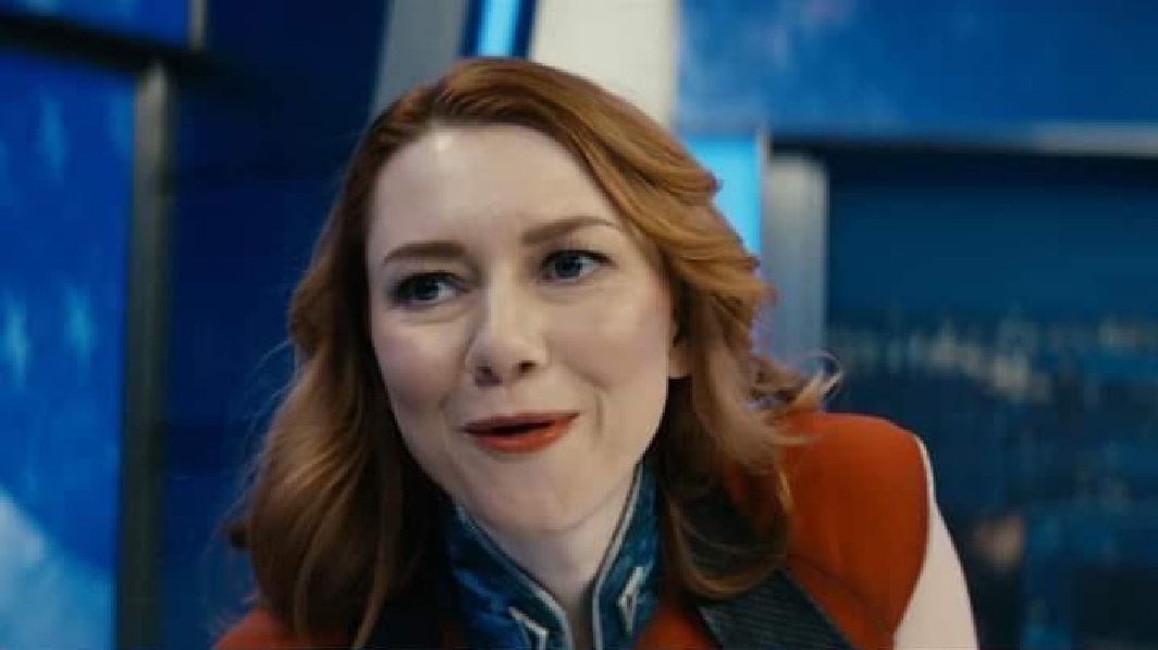 Valorie Curry dans le rôle de Firecracker dans la saison 4 de « The Boys » (image : Amazon Prime Video)