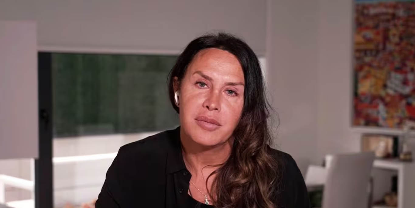 Karla Sofia Gascón en interview avec CNN