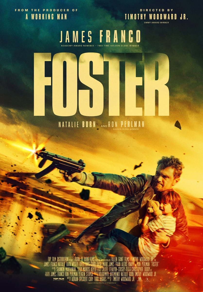 Affiche de « Foster », le nouveau film de James Franco (image : IMDb)