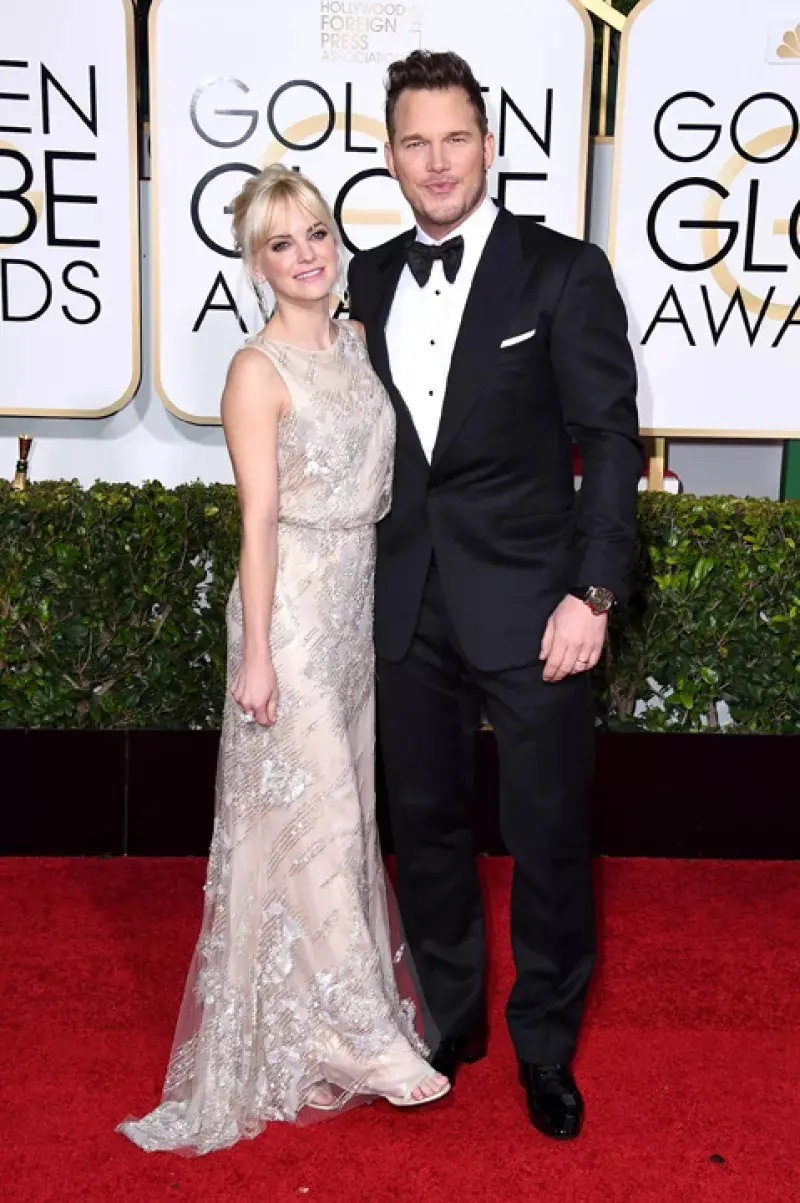 Anna Faris et Chris Pratt (Image : Getty)