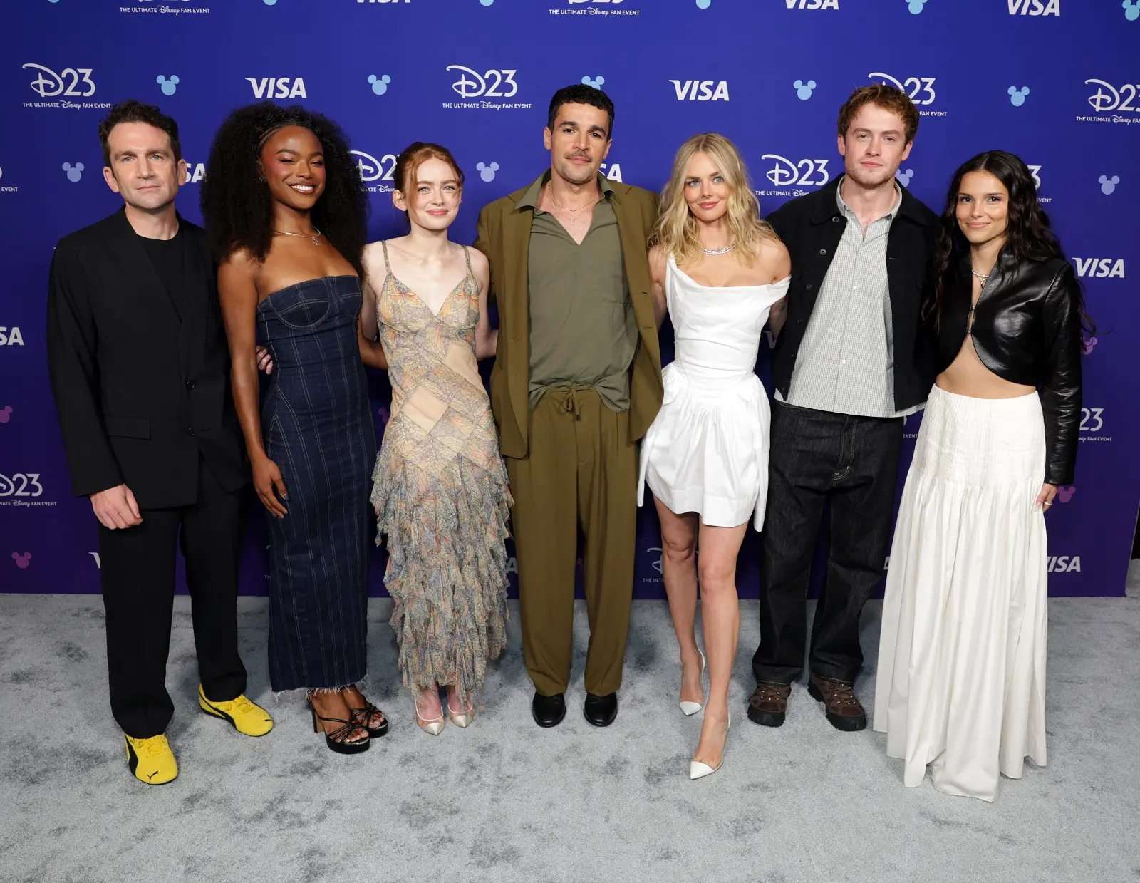 Jake Schreier, Maya Boyd, Sadie Sink, Christopher Abbott, Samara Weaving, Kit Connor et Inde Navarrette (image : X)