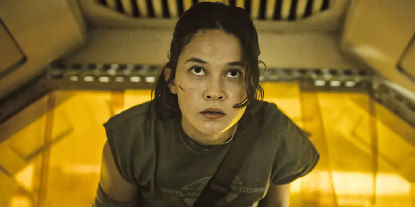 Cailee Spaeny dans 'Alien : Romulus' (image : 20th Century Studios)