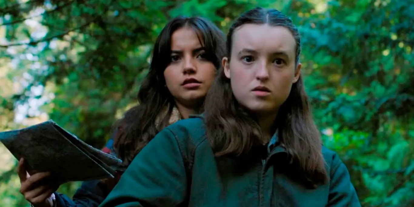 Dina (Isabela Merced) et Ellie (Bella Ramsey) dans
