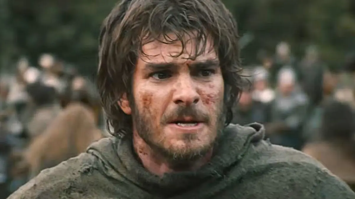Andrew Garfield dans The Uprising (Photo : IMDb)